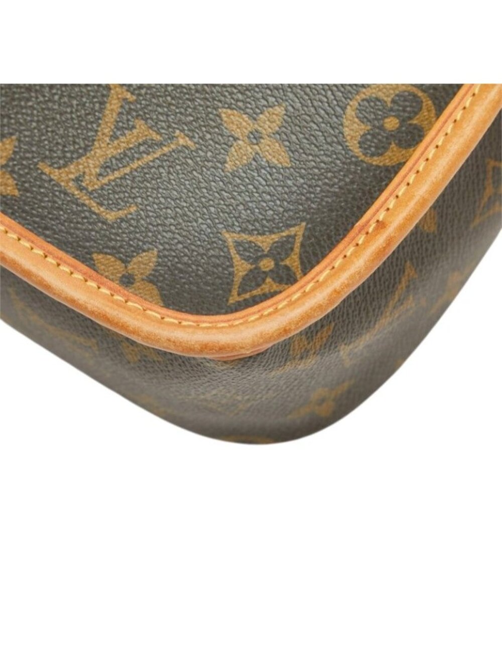 Louis Vuitton Monogram Solonge Crossbody Shoulder Bag Brown Leather - Picture 6 of 10
